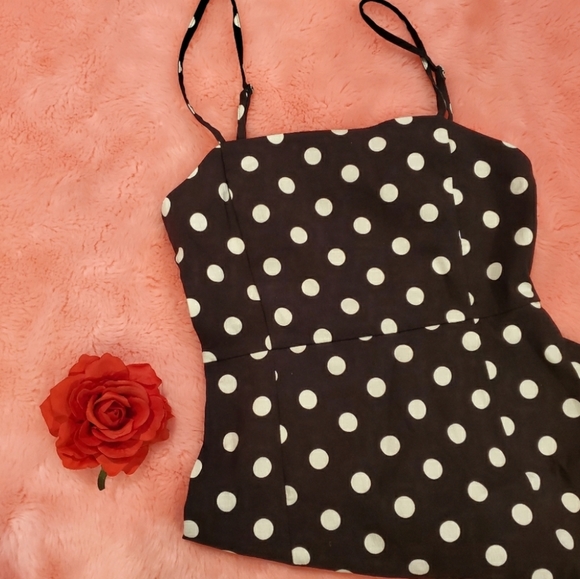F21 polka dot mini dress - Picture 3 of 4